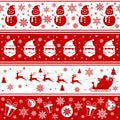 Merry Christmas pattern seamless