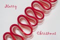 Merry Christmas Ribbon Candy Greeting
