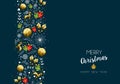 Christmas and new year gold low poly pattern card Royalty Free Stock Photo