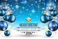Merry Christmas Seasonal Background for your greeting cards Royalty Free Stock Photo