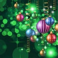 Merry Christmas Seasonal Background for your greeting cards, Royalty Free Stock Photo