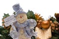 Merry Christmas Snowman Royalty Free Stock Photo