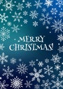 Merry Christmas square card Royalty Free Stock Photo