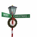 Merry Christmas Street Sign 3