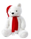 Merry Christmas Teddy bear Royalty Free Stock Photo