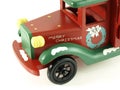 Merry christmas toy lorry Royalty Free Stock Photo