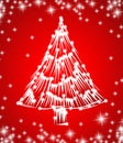 Merry christmas tree winter xmas year star decembe