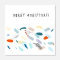 Merry Christmas Unusual Trendy Cards