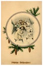 Merry Christmas vintage card