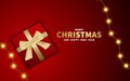 Merry christmas wallpaper design EPS 10 Royalty Free Stock Photo