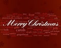 Merry christmas words