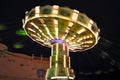 Merry go round in the amusement park Royalty Free Stock Photo