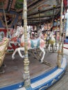 Merry-go-round at the fun fare Royalty Free Stock Photo