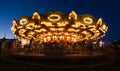 Merry go round at night