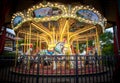 Merry Go Round Ride At The Island In Pigeon Forge Royalty Free Stock Photo