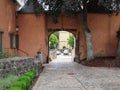 Mersch castle gate