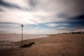 Mersea sea and cloudscape Royalty Free Stock Photo