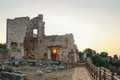 Mersin, Erdemli KanlÃÂ±divane ruins. ancient church ruin