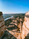 Mertola town and castle in Portugal