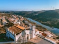 Mertola town and castle in Portugal
