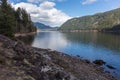 Merwin lake in Washington state Royalty Free Stock Photo