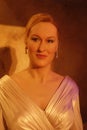 Meryl Streep Wax Figure Royalty Free Stock Photo