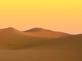 Merzouga dunes Royalty Free Stock Photo