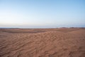 April 30, 2019: Dunes, sand and desert Royalty Free Stock Photo