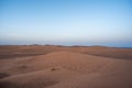 Dunes, sand and desert Royalty Free Stock Photo