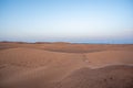 Dunes, sand and desert Royalty Free Stock Photo