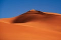 Merzouga, Morocco. Sand dunes in the Sahara Desert, North Africa - Erg Chebbi dunes Royalty Free Stock Photo