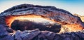 Mesa arch,Canyonland National park when sunrise,Moab,Utah,usa