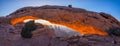 Mesa Arch, Canyonlands National Park, Utah Royalty Free Stock Photo