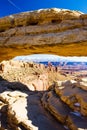 Mesa Arch, Canyonlands National Park, Utah, USA Royalty Free Stock Photo