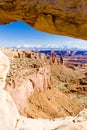 Mesa Arch, Canyonlands National Park, Utah, USA Royalty Free Stock Photo