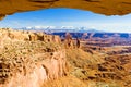 Mesa Arch, Canyonlands National Park, Utah, USA Royalty Free Stock Photo