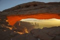 Mesa Arch Sunrise Royalty Free Stock Photo