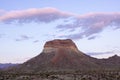 Mesa in Big Bend National Park, Texas Royalty Free Stock Photo