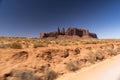 Mesa and Buttes Monument Valley Arizona Royalty Free Stock Photo