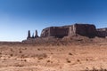 Mesa and Buttes Monument Valley Arizona Royalty Free Stock Photo