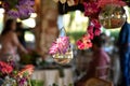 mesa de festa buffet decoraÃÂ§ÃÂ£o de casamento pratos flores arranjos restaurante