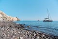 Mesa Pigadia beach, Akrotiri, Santorini, Greece Royalty Free Stock Photo