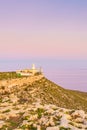 Mesa Roldan lighthouse, Cabo de Gata, Spain Royalty Free Stock Photo