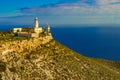 Mesa Roldan lighthouse, Cabo de Gata, Spain Royalty Free Stock Photo