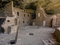 Interior view of cave in Mesa Verde National Park Royalty Free Stock Photo