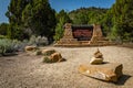 Mesa Verde National Park Entrance Sign Royalty Free Stock Photo