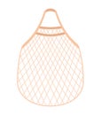 mesh bag illustration Royalty Free Stock Photo