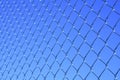 Mesh fence Royalty Free Stock Photo