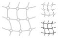Mesh Net Vector Mesh 2D Model and Triangle Mosaic Icon Royalty Free Stock Photo