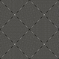 Mesh seamless pattern. Black and white vector texture with square grid, net Royalty Free Stock Photo